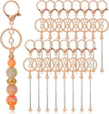 28 Pcs Beadable Keychain Bars by DNLEGULI