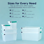 IRIS USA 12 Qt. Craft Storage Bins - Image 4