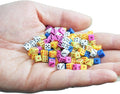 SmartDealsPro 100 Assorted 1/5" 5mm D6 Mini Dice Game Dot Square Dice Set by SmartDealsPro