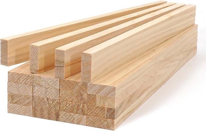 Wood Strips Slats Wooden Dowels by Unknown