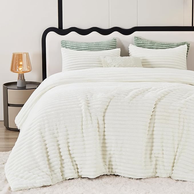 CozyLux Fluffy Full Size Comforter Sets by CozyLux