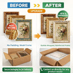 4 Pack Ornate Gold Vintage Picture Frame Sets, 5 x 7 Inch Ornate Vintage Photo - Image 5