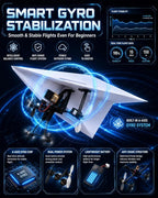 RC Paper Airplane Kit with Gyro Stabilizer | DIY Electric Remote Control - Image 5