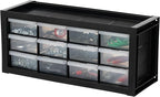 IRIS USA 12-Drawer Desk Storage Organizer, Made in USA, Small Parts Plastic by IRISUSA