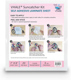 VHALE Glossy Clear Self-Adhesive Overlay Laminating Sheet Contact Papers - Image 5