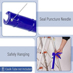 Bates- Caulking Silicone Gun, 10:1 Thrust Ratio, Hand Caulking Guns, No Drip - Image 3