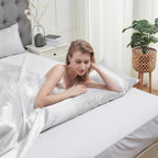 Satin Body Pillow Pillowcase 1pc, Silky Body Pillow Cover Similar to Silk - Image 3