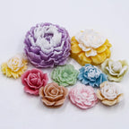 EuTengHao Peony Silicone Mold Set Flower Silicone Casting Mold Rose Resin Mold - Image 8