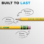 Ticonderoga Wood-Cased Pencils, Pre-Sharpened, 2 HB Soft - Image 4