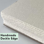 tumuarta Deckle Edge Paper Sketchbook, 92 LB, 150 GSM, 80 Sheets Mixed Media - Image 3
