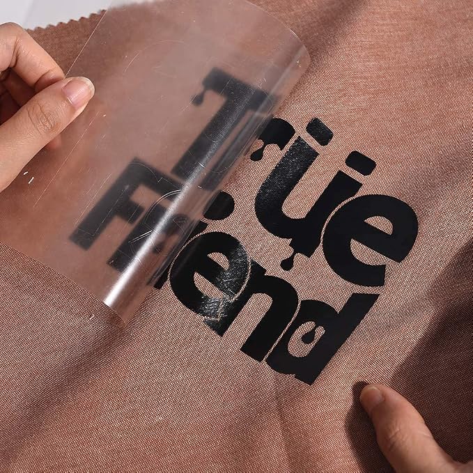 FUNKAKA Black HTV Heat Transfer Vinyl Rolls, Adhesive Black HTV Vinyl - Image 4