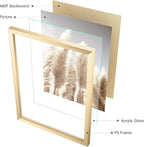 ArtbyHannah Gallery Wall Frame Set, 8 Pack Picture Frames Collage Wall Art Decor - Image 6