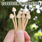 8-Pack Handmade Clay Mushrooms - Image 4