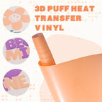 Tintnut Deep Peach Puff Heat Transfer Vinyl Roll, easy cut & weed, stretch - Image 3