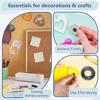 400 PCS 2mm Double Sided Foam Dots 0.4" Foam Round Dots 3D Foam Tape Craft - Image 5