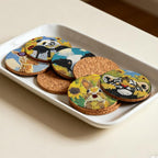 DOZEEZOP 8-Pack Diamond Art Coaster Kit - Image 4