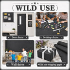 Black Bulletin Board Roll Non-Woven Fabric Poster 16in X 12ft | Back to School - Image 6