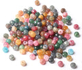200PCS Natural Stone Beads Flat Agate Spacer Beads Bulk by Cadikez