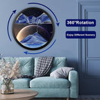 24" Moving Sand Art, 3D Sand Art Pictures Deep Sea Sandscape Living Room - Image 2
