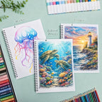 3 Pack Marker Paper Pad, 7.6×10in Double Sided Bleedproof Sketch Pad, - Image 5