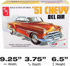 AMT Skill 2 Model Kit 1951 Chevrolet Bel Air 2-in-1 Kit Retro Deluxe Edition - Image 5