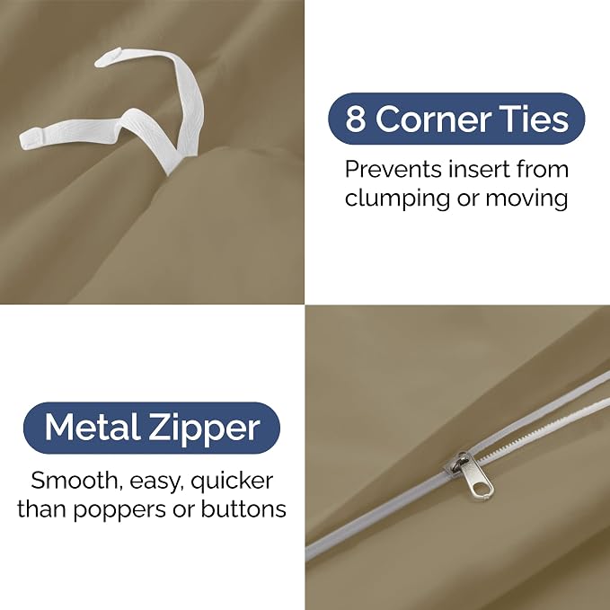 Duvet Cover Cal King Size Set - Image 4