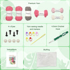 Noocro Flamingo Amigurumi Crochet Kit - Image 3