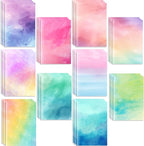 Tenceur 30 Pcs Mini Tie Dye Notebooks Pocket Notepads Bulk Tie Dye Small Memo by Tenceur
