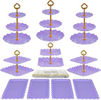 Pack of 11 NWK Cake Stand Set, - Image 6