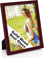 RPJC 11x14 inch Picture Frames Made of Solid Wood and High Definition Glass by RPJC