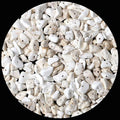LAIDANLA White Howlite 400pcs Natural Chip Stone Beads 5-8mm Healing Crystal by LAIDANLA