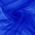 VACVELT Royal Blue Sheer Organza Fabric by The Yard 60" Wide | Semi-Transparent by VACVELT