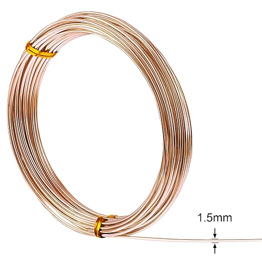 TecUnite Aluminum Craft Wire for Sculpting Armature Bendable Craft Wire for DIY - Image 4
