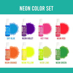SEI 8 Pack Neon Tie Dye Spray Kit, Tye Dye Kits - Image 2
