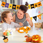 60 Pcs Pumpkin Wooden Cutouts Thanksgiving Unfinished Wood Crafts Pumpkin - Image 3