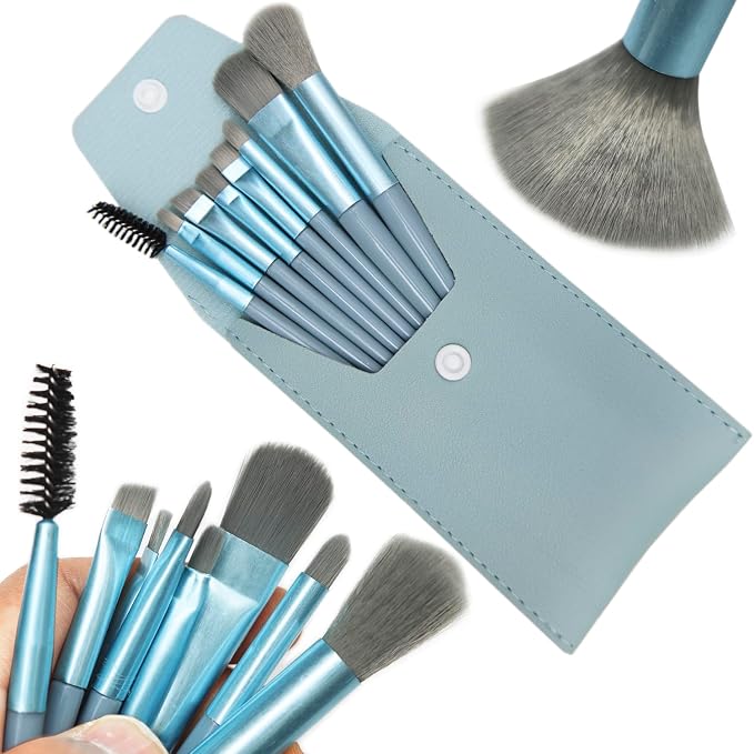 8 Pcs Exquisite Dusting Brush Kit, Soft Fibers Small Dust Brushes, Feather by Unknown