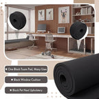 Amylove 1 Pack Polyurethane Foam 1/4" x 24" x 72" High Density Cushion - Image 5