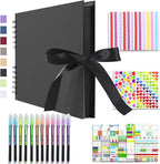 Vienrose Scrapbook Album 80 Pages, DIY Photo Album by Vienrose