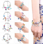 Acejoz 85 Pcs Charm Bracelet Making Kit, DIY Charm Bracelets Beads - Image 6