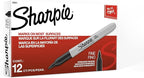 Sharpie Permanent Markers, Fine Tip, Fade Resistant, by Unknown