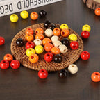240pcs 16mm Wooden Beads Fall Wood Beads 6 Colors Hole:6mm Round Spacer Beads - Image 3