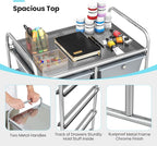 Giantex 10 Drawers Rolling Cart, Classroom Organizers, Storage Cart - Image 6