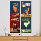 4 Pack Framed Paint by Numbers Kit - Image 2