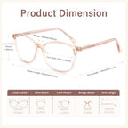 Madison Avenue Blue Light Blocking Glasses Anti Eyestrain UV Glare Blue Light - Image 5