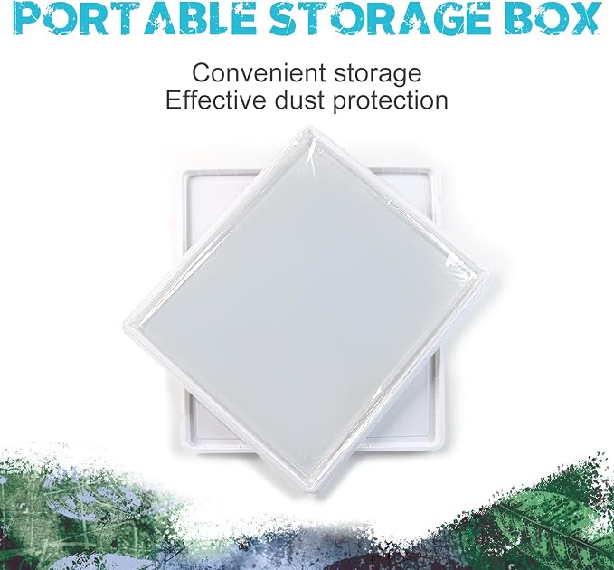 Vollence 12" X 14" Reusable Gel Monoprinting Plate – Reusable Art Plate - Image 4