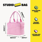 Soolla Studio Bag: Art Supply Storage Organizer & Pottery Tool Bag, Washable - Image 9