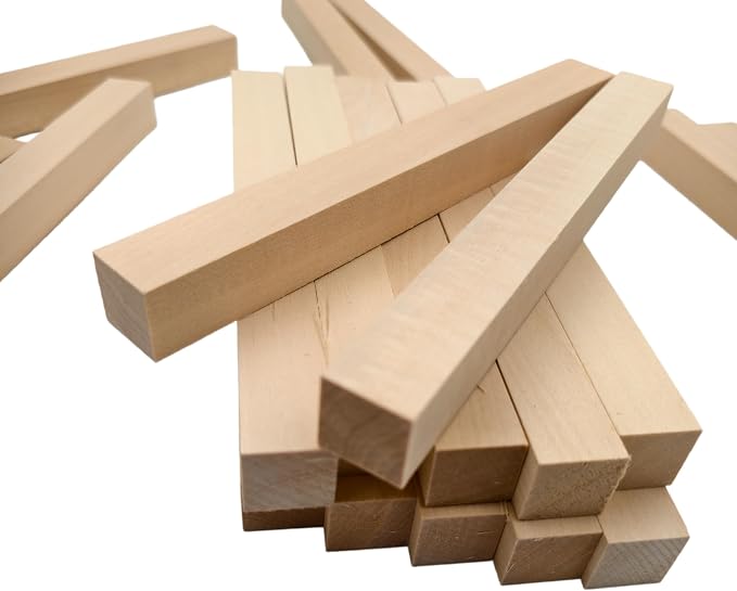 20PCS Basswood Carving Blocks, Whittling Wood Carving Kit, Unfinished Wooden - Image 5