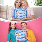 Chunful 6 Sets Christmas Fleece Tied Pillow Craft Kits Mothers are a Blessing - Image 6