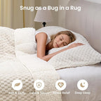 Drewin Weighted Blanket 15lbs, Adult Weighted Blankets - Image 3