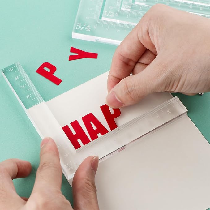 BAOFALI 7 Pcs/Set Creative Positioning Pieces Card Corners Helpers Stamping - Image 4